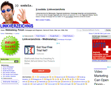 Tablet Screenshot of linkverzeichnis.sodala.net