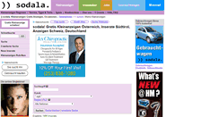 Desktop Screenshot of kleinanzeigen.sodala.net